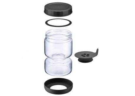 Glazen Pot met Deksel en Zeef 750 ml 15 cm