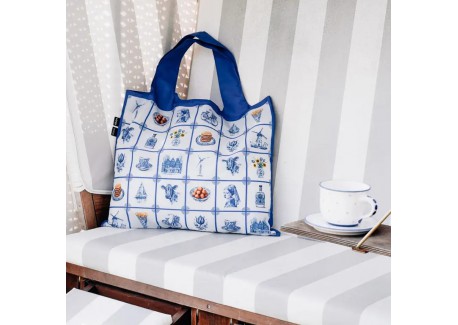 Sac Réutilisable Pliable Delft Heritage 