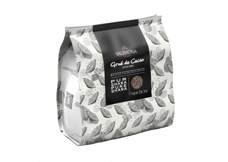 Grué de fèves de Cacao Torréfiées - Pure Origine Ghana 1 kg