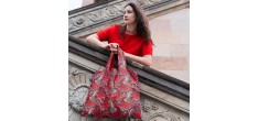 Opvouwbare Herbruikbare Tas Peacock Power