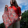 Zie dia Opvouwbare Herbruikbare Tas Peacock Power