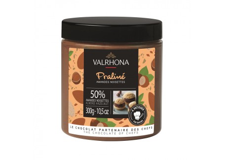 Praliné Lisse Amandes Noisettes Fruité 50% 300 g
