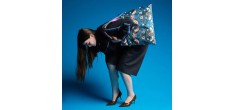 Sac Réutilisable Pliable Stawberry Thief Neon Pink