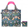 Zie dia Opvouwbare Herbruikbare Tas Stawberry Thief Neon Pink