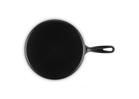 Tradition geëmailleerde gietijzeren pannenkoekenmaker 27 cm + Houten S