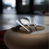 Voir la slide Goa Set Fourchettes de Table Inox Brossé Manche Noir 6 pcs 