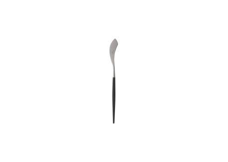 Goa Set Couteaux à Poisson Inox Brossé Manche Noir 6 pcs 