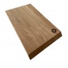 Zie dia Pierre Snijplank Trapezium Eikenhout 35x27x1,5 cm