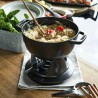 Zie dia Fondueset in matzwart geëmailleerd gietijzer 2,3 l