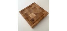 Gordon Snijplank van Staand Essenhout (end grain) 20×20×6 cm