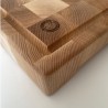 Zie dia Gordon Snijplank van Staand Essenhout (end grain) 20×20×6 cm