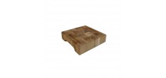 Gordon Snijplank van Staand Essenhout (end grain) 20×20×6 cm