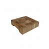 Zie dia Gordon Snijplank van Staand Essenhout (end grain) 20×20×6 cm
