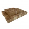 Zie dia Gordon Snijplank van Staand Essenhout (end grain) 20×20×6 cm