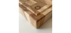 Gordon Snijplank van Staand Essenhout (end grain) 40×30×5 cm