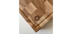 Gordon Snijplank van Staand Essenhout (end grain) 40×30×5 cm