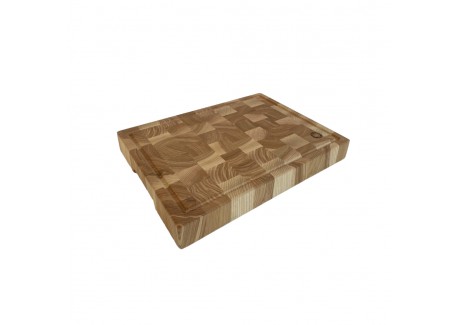 Gordon Snijplank van Staand Essenhout (end grain) 40×30×5 cm
