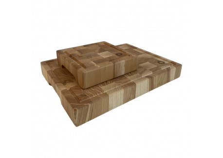 Gordon Snijplank van Staand Essenhout (end grain) 40×30×5 cm