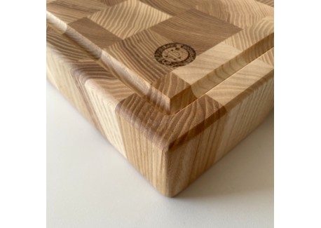 Gordon Planche Découper Frêne en Bois Debout L 60x40x5 cm 