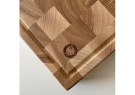 Gordon Snijplank van Staand Essenhout (end grain) 60×40×5 cm
