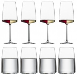 Vivid Senses Glazen voor Fruitige en Verfijnde Wijnen(witte/rode) en W