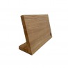 Zie dia Philippe Magnetisch Messenblok Eikenhout 32 cm