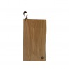 Zie dia René Eikenhouten snij- en Serveerplank met Leren Handvat 40x24x2,5 cm
