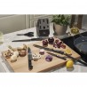 Voir la slide Gourmet Bloc de Couteaux avec Aiguiseur Intégré 7 pcs Anthracite 