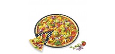 Bake One Plaque à Pizza Ronde en Acier Perforé Antiadhésif 36 cm 