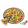 Voir la slide Bake One Plaque à Pizza Ronde en Acier Perforé Antiadhésif 36 cm 