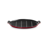 Zie dia Bistro Grill van Geëmailleerd Gietijzer Rond XL 32 cm met Handgrepen R
