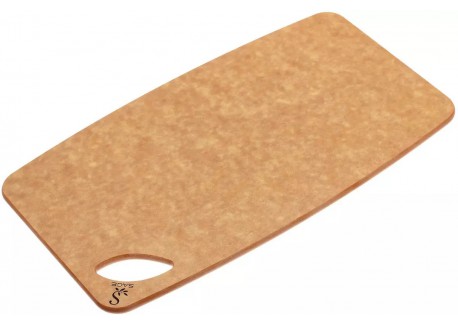 Dunne Snijplank van Paperstone-vezels "Bar" 15 x 27 cm Naturel