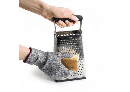 Gant Protection Anti-coupure de Cuisine pour Mandoline Gris