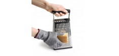 Gant Protection Anti-coupure de Cuisine pour Mandoline Gris