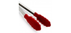 Serveertang met Silicone Rood 24 cm