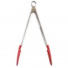 Voir la slide Pince de Cuisine Universelle Silicone Rouge et Inox 24 cm