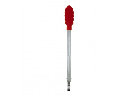 Serveertang met Silicone Rood 24 cm