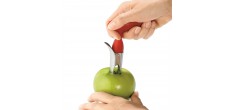 Appelboor van RVS met Hendel 18 cm
