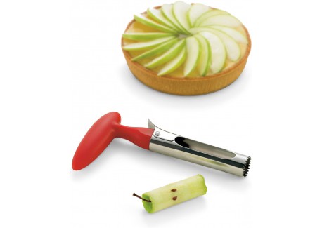 Appelboor van RVS met Hendel 18 cm