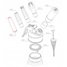Voir la slide Douille Droite Inox pour Siphon de Cuisine Gourmet/Thermo Whip Plus -N