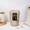 Zie dia Amatika Lactosevrije Vegan Witte Chocolade 35% Bonen Zakje 250g
