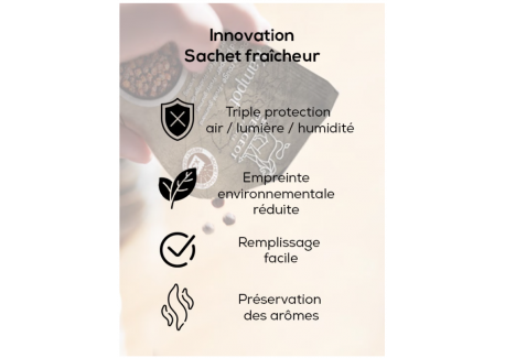 Sachets Fraicheur Poivre Blanc Sikara 3x20g 