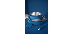 La Merveilleuse RVS Blauw Trio Kookpan Koekenpan Sauteerpan LSDC Pack