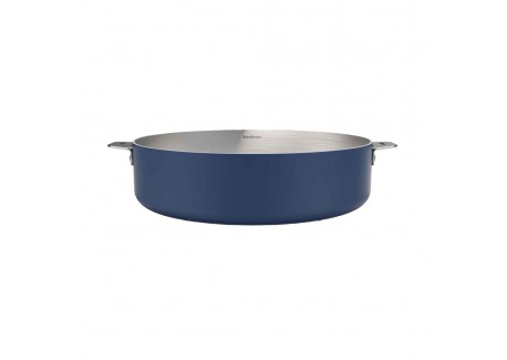 La Merveilleuse Inox Bleu Myrtille Duo Poêle 24 cm Sauteuse 28 cm Pack