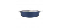 La Merveilleuse Inox Bleu Myrtille Duo Poêle 24 cm Sauteuse 28 cm Pack