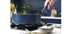 La Merveilleuse Inox Bleu Myrtille Duo Poêle 24 cm Sauteuse 28 cm Pack
