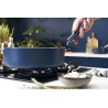 Zie dia La Merveilleuse RVS Blauw Duo Koekenpan Sauteerpan LSDC Pack