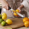 Zie dia Premium Classic Zester Rasp Zwart