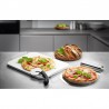 Voir la slide Darioso Set Pierre à Pizza Rectangulaire 38x30 cm Pelle et Roulette à