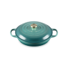 Zie dia Campagnard gietijzeren Cocotte 3,5 L Riviera Blauw (30 cm)